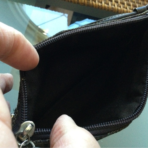 Coach wristlet Handbag purse key chain - Picture 4 of 4